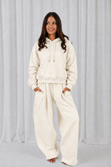 AERIS Ivory Cream Hoodie