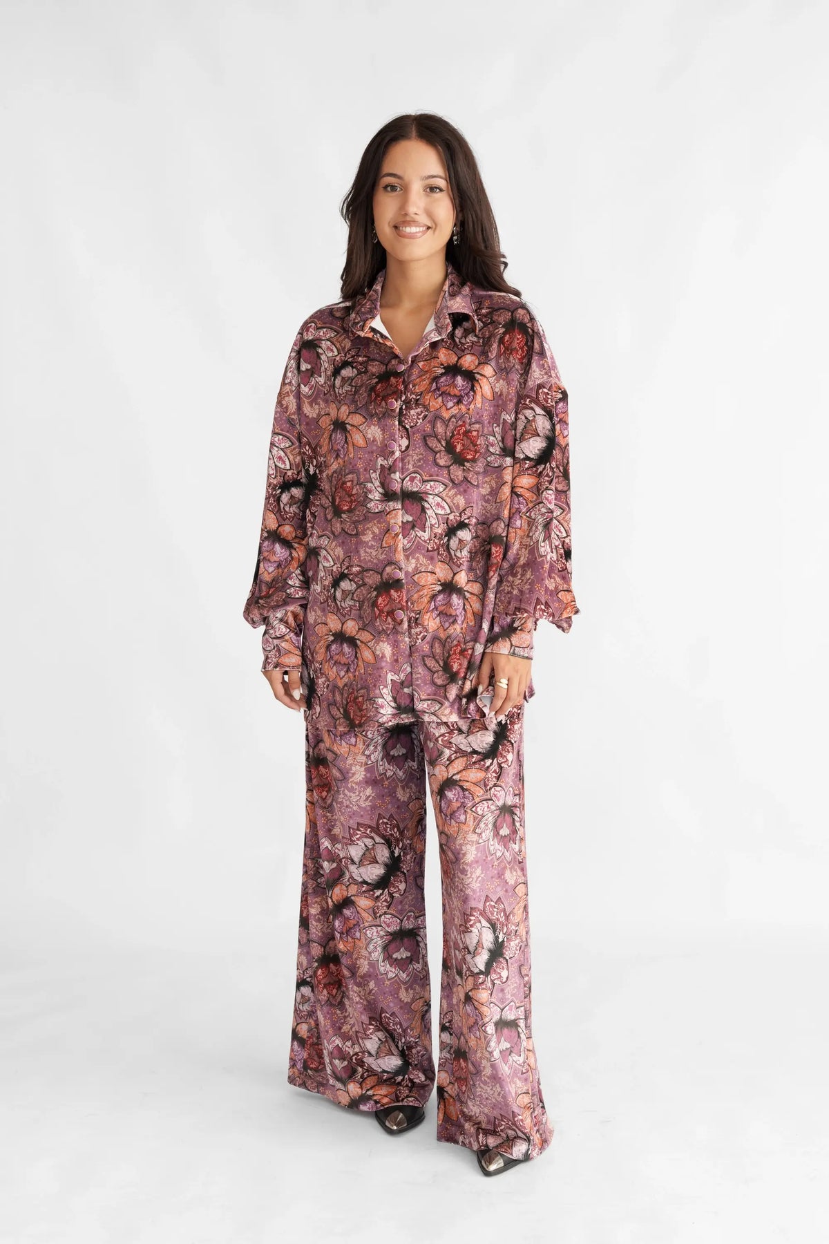 Zinnia Velvet Pants